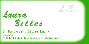 laura billes business card